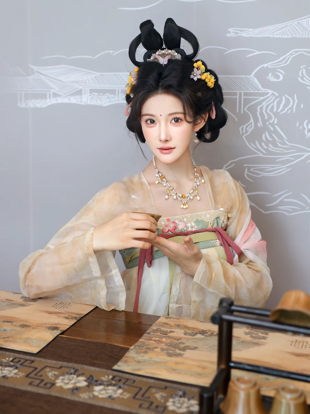 梨霜儿 - No.003 唐装 [112P-459MB] tg@simisebaisi 【丝足阁】045.webp